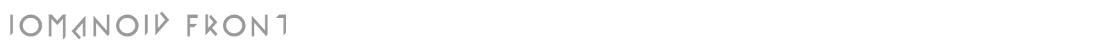 Iomanoid font preview